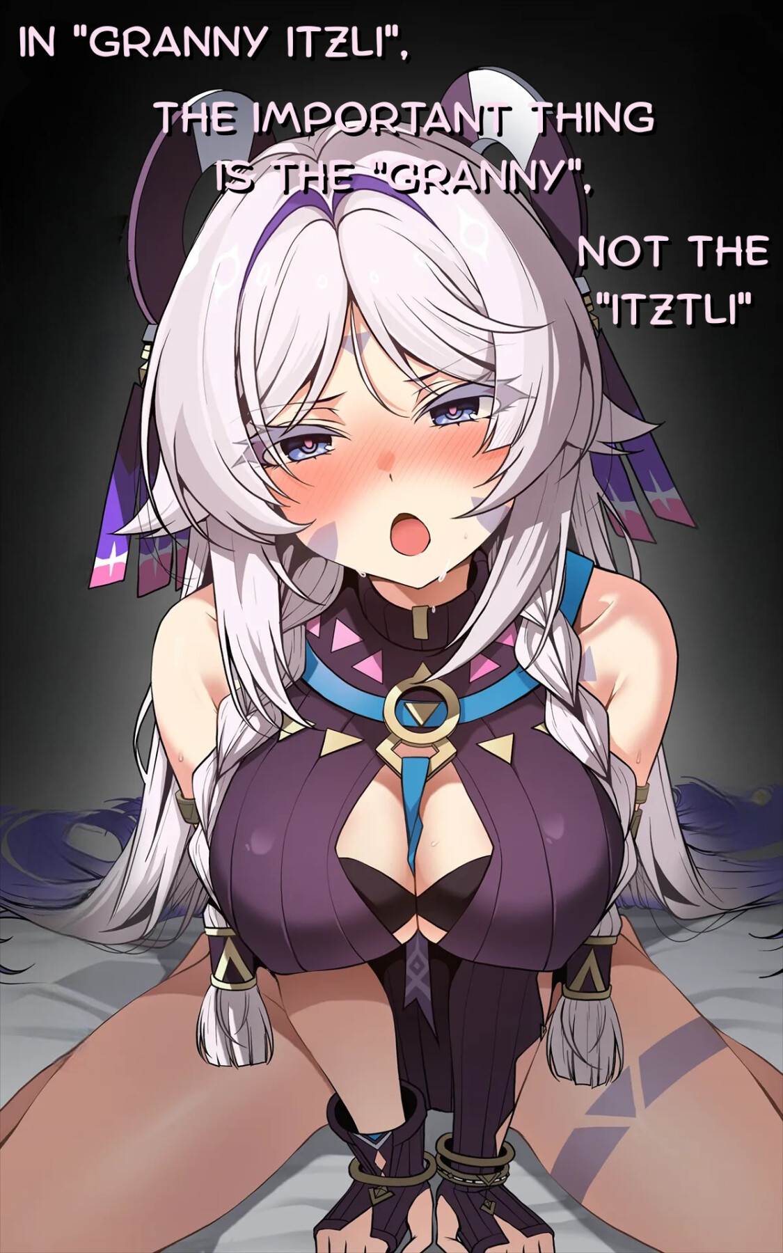 Hentai Manga Comic-In "Granny Itzli", The Important Thing Is The "Granny", Not The "Itztli"-Read-1